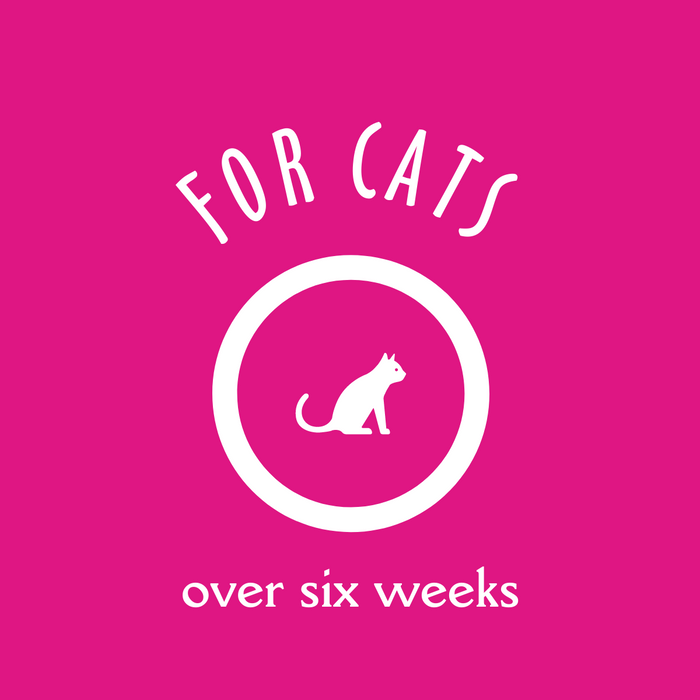 Description referencing the age of the cats that can use the set products