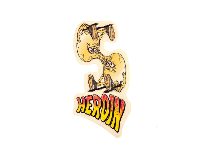 Heroin - Merged Tall Boy Sticker