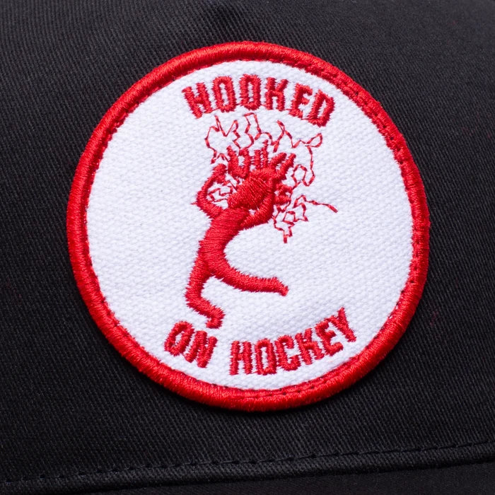 Hockey - Hooked On Hockey Cap - Black
