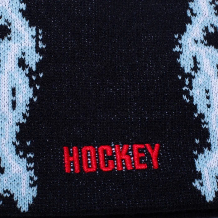 Hockey - Lightning Skully Beanie - Black