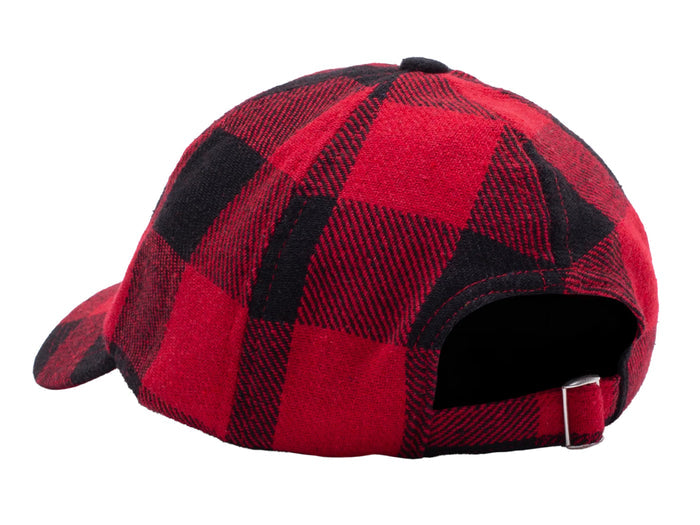 Hockey - Plaid Hockey Cap - Red