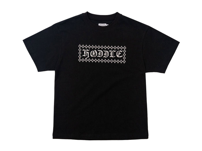 Hoddle - Stitch Logo T-Shirt - Black