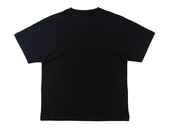 Hoddle - Stitch Logo T-Shirt - Black