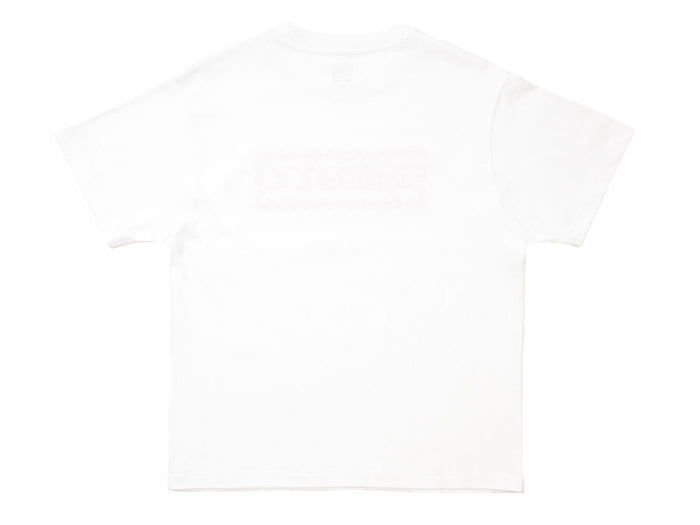 Hoddle - Stitch Logo T-Shirt - White