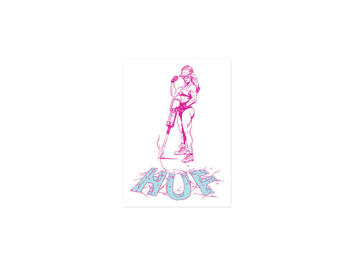 HUF - Jacked Sticker