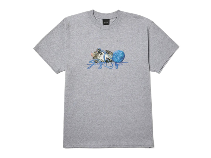 Huf - Paws T-Shirt - Heather Grey