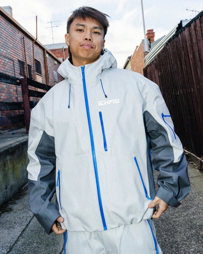 Ichpig - 3L Storm-Tech Jacket - White Flash