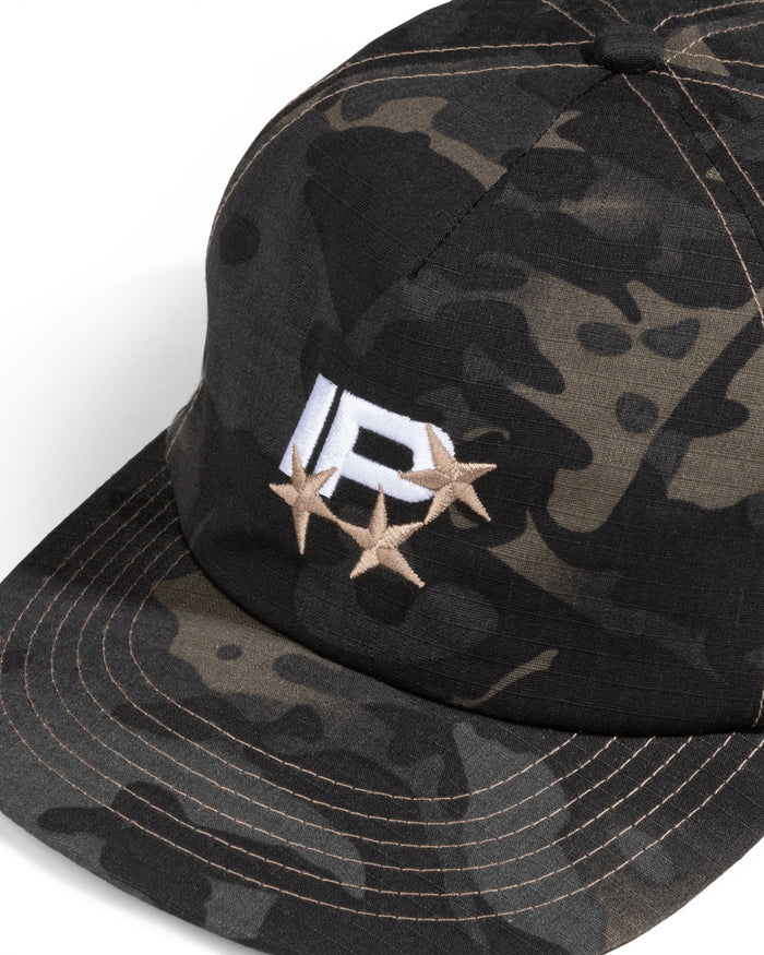 Ichpig - Capital Snapback Hat - Black Camo