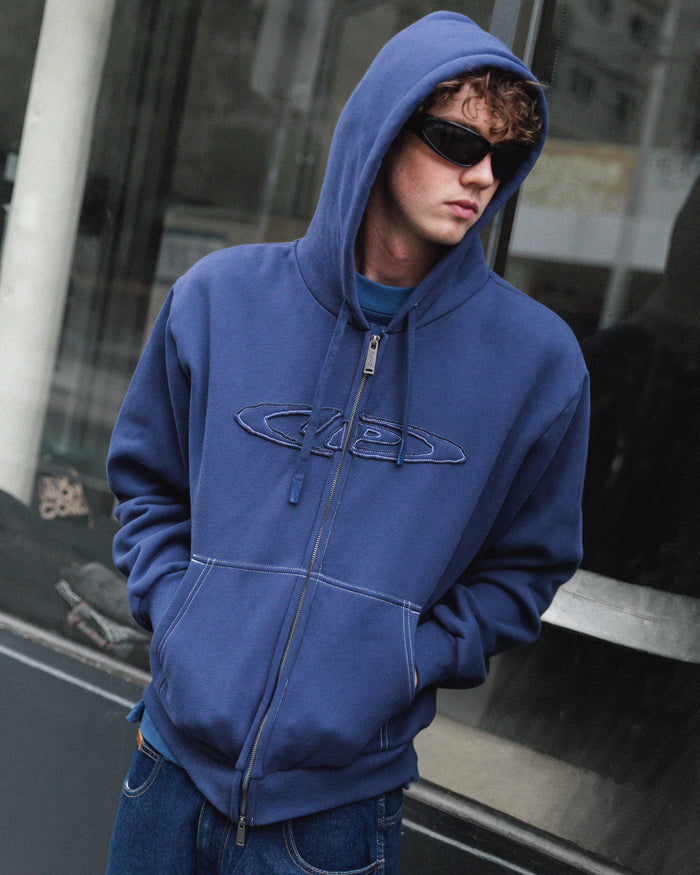 Ichpig - Optic Zip-Up Hood - Ink