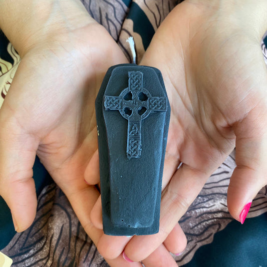 Coffin Shaped Candle
