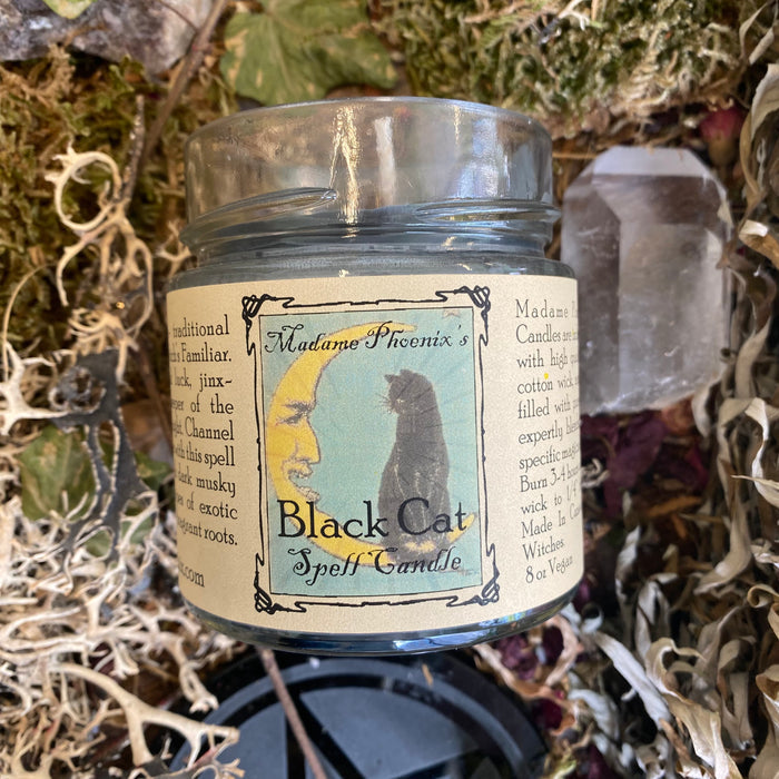 Black Cat Spell Candle