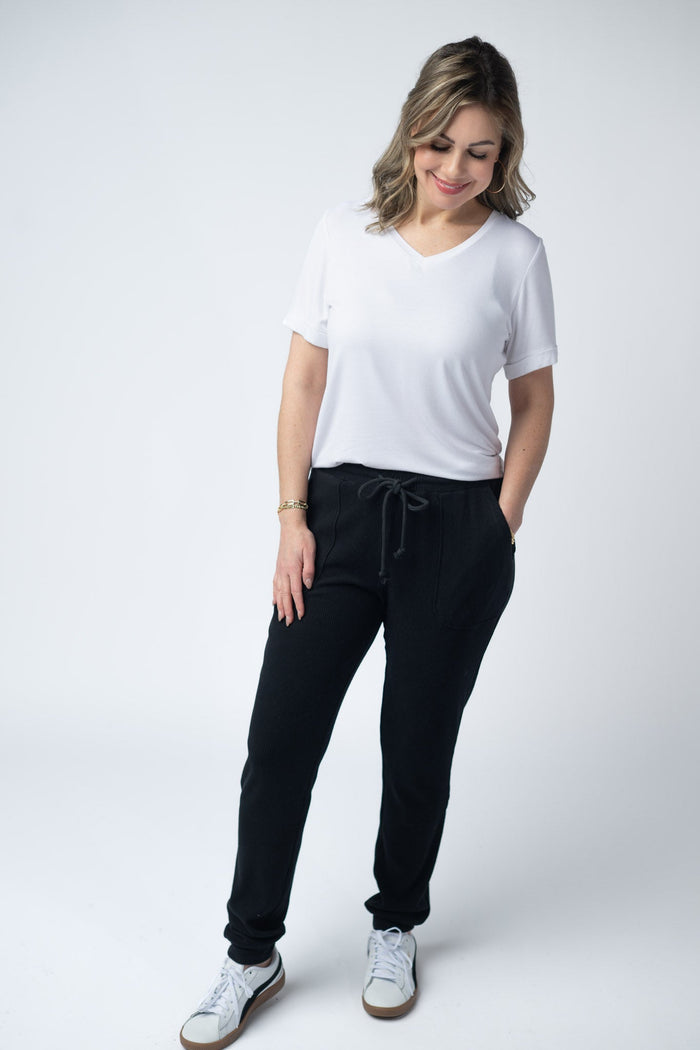 IN STOCK Corrine Joggers - Black