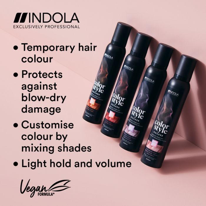 Indola Professional Color Style Mousse 200ml - Honey Blonde