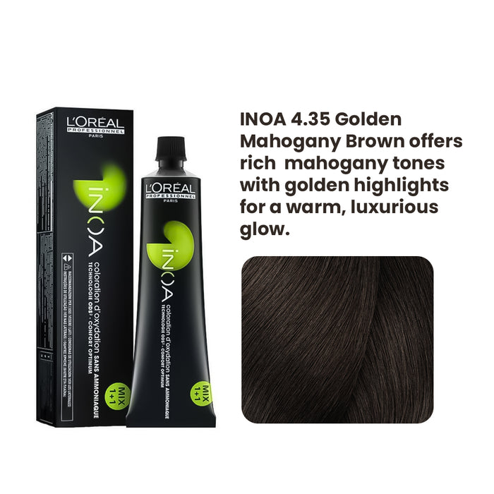 Inoa 4.35 Brown With Mahogany Gold 60G