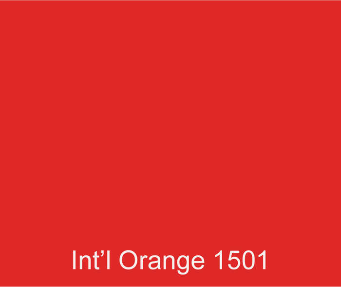 Reddish orange color swatch for matching ISO NPG high quality polyester gel coat.