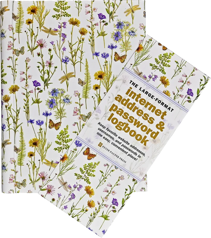 Internet Address & Password Logbook