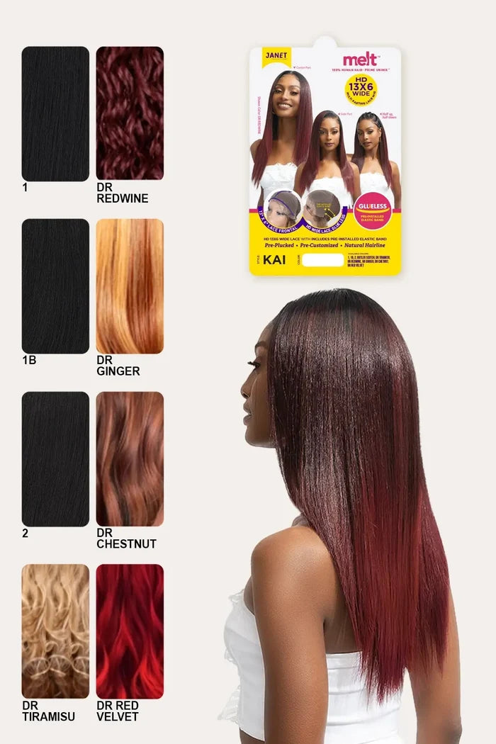 JANET MELT HD 13X6 LACE WIG - KAI JANET