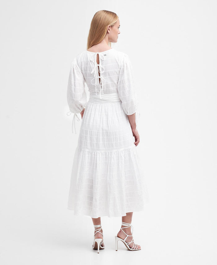 Kelburn Midi Dress Classic White