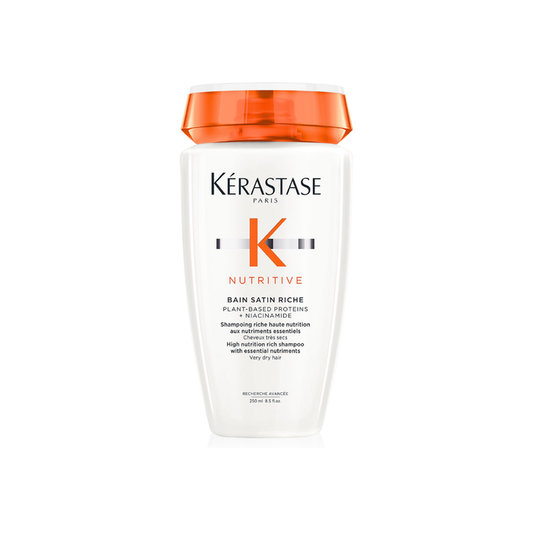 Kérastase Nutritive Bain Satin Riche Hydrating Shampoo Medium To Thick Hair 250ml