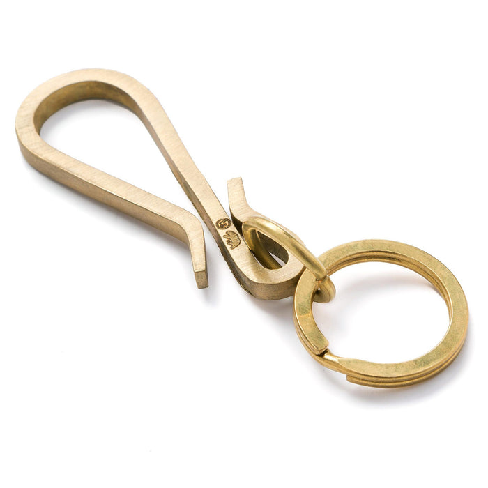 Keyhook in Raw Brass