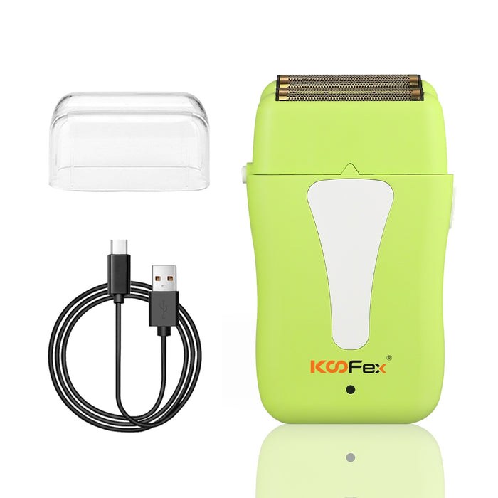 KOOFEX BRUSHLESS FOIL SHAVER - KF 6312 GREEN