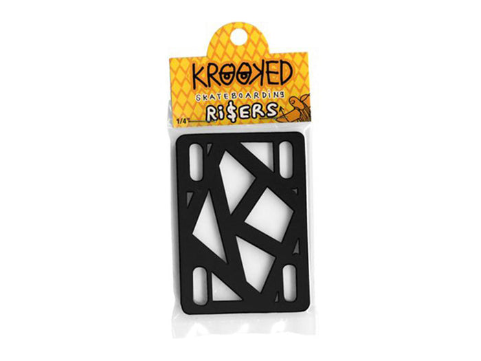Krooked - Riser Pad Set 1/4" - Black