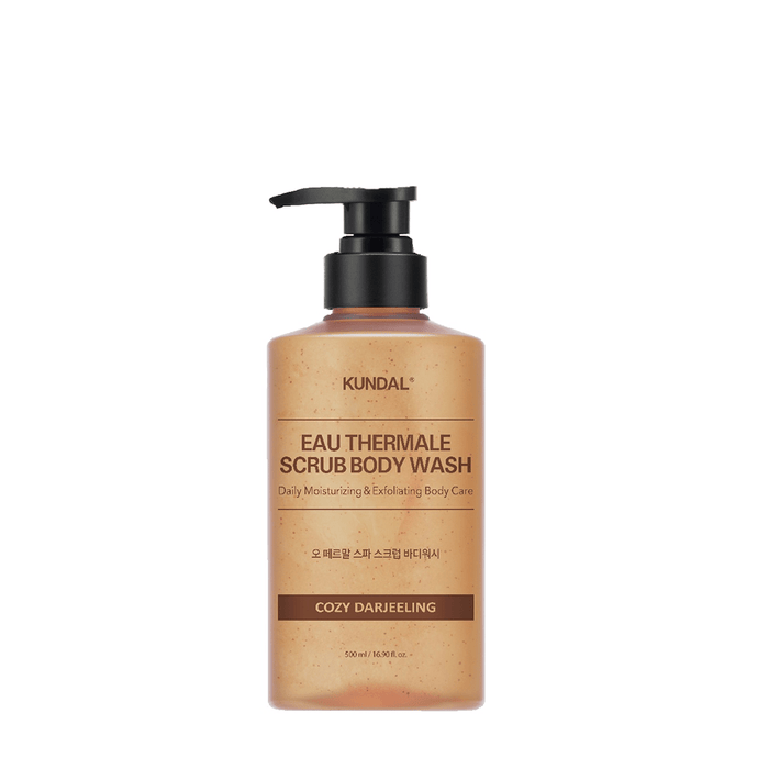 Kundal Eau Thermale Scrub Body Wash Darjeeling 500 ml - Beauty Tribe