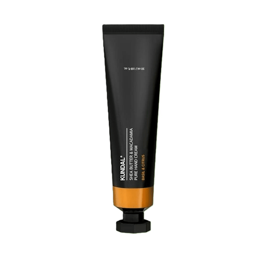 Kundal Shea Butter & Macadamia Pure Hand Cream Basil & Citrus Aroma Edition 50 ml - Beauty Tribe