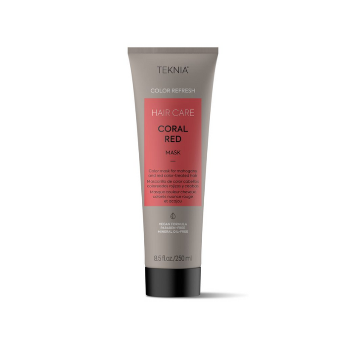 Lakme Teknia Coral Red Refresh Treatment 8.4oz - Lakme | Available at Studio 360 Salon, Chatham, NJ
