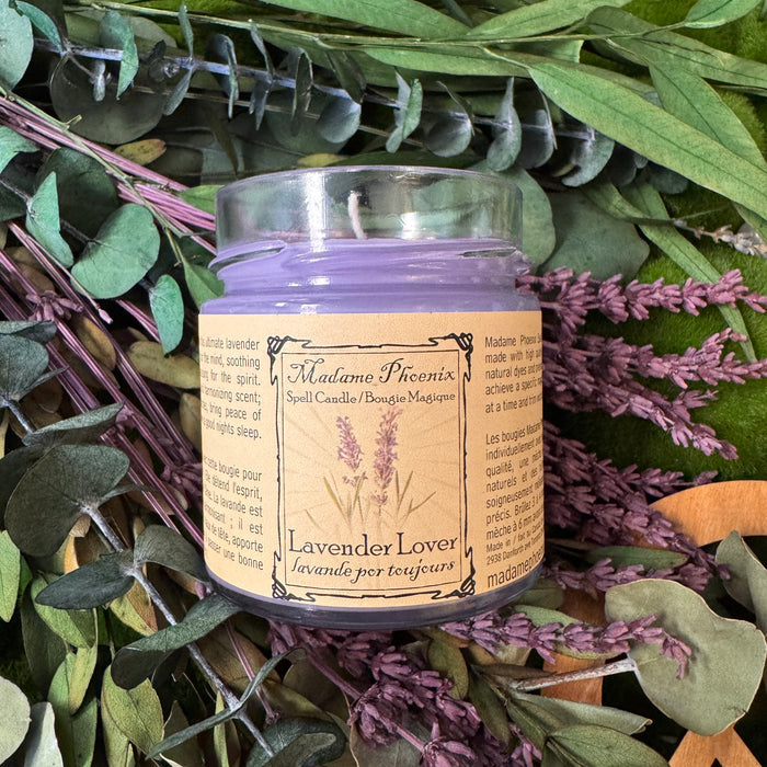 Lavender Lover Magic Aromatherapy Spell Candle