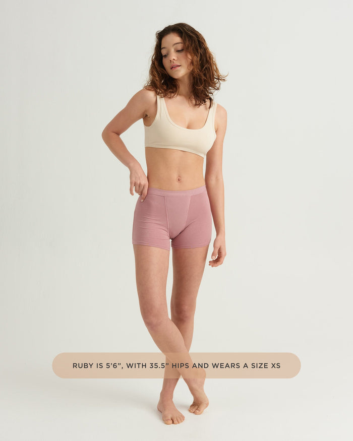 Saalt Leakproof Cotton Sleep Short