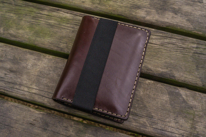 Leather Leuchtturm1917 A6 Notebook Cover - Dark Brown