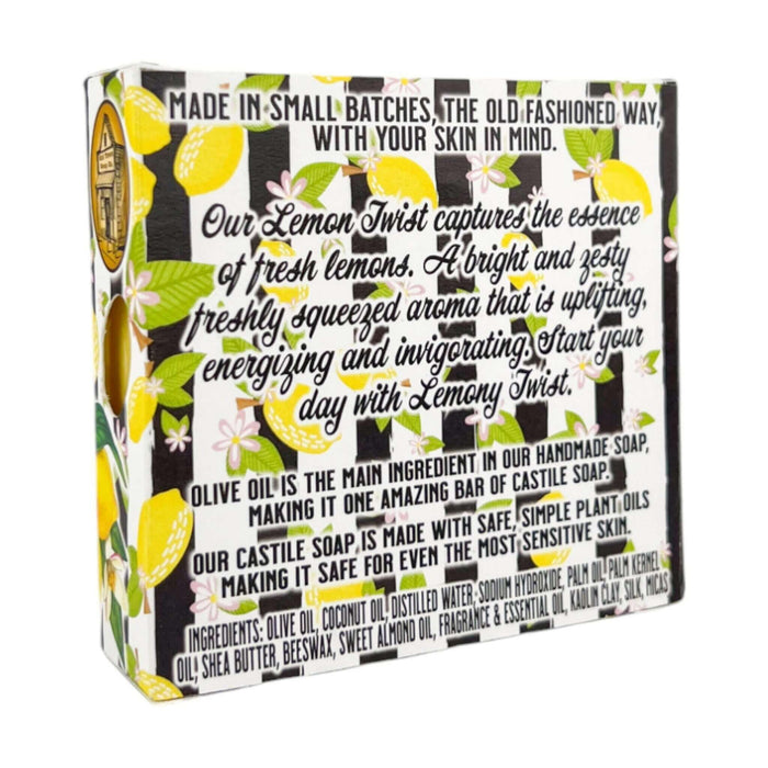 Lemon Twist Bar Soap - Old Town Soap Co.