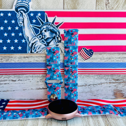 Liberty Print Silicone Band For Samsung Watch