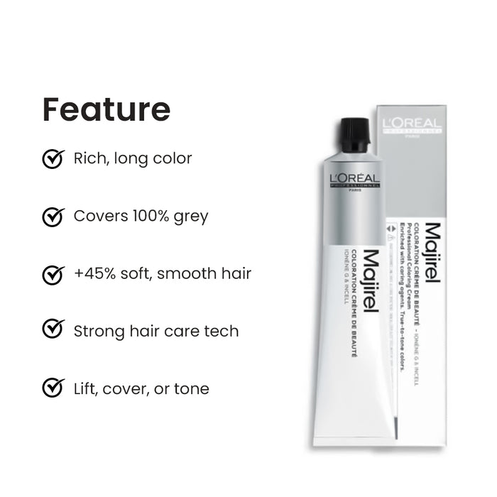 Loreal Majirel 6.52 Dark Blonde With Iridescent Mahogany 50Ml