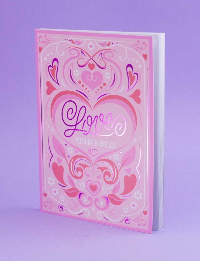 Love Spells & potions Blank A5 notebook