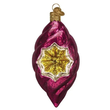 Lustrous Orchid Reflection Ornament