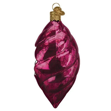Lustrous Orchid Reflection Ornament