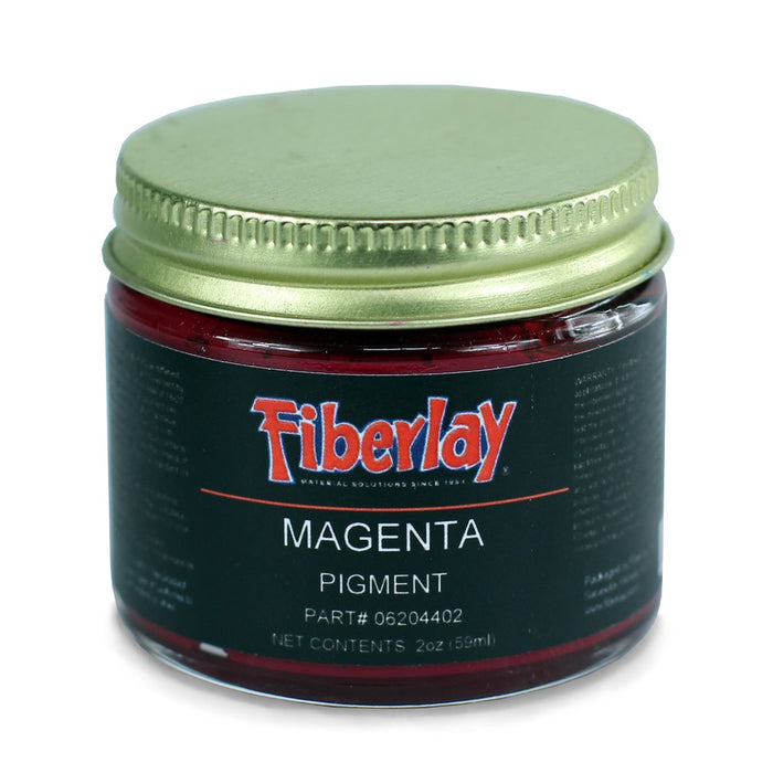 2 ounce container of liquid concentrate opaque magenta colored pigment.