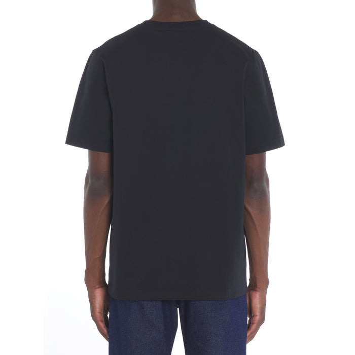 Maison Kitsune Handwriting Comfort Tee Shirt Black / White