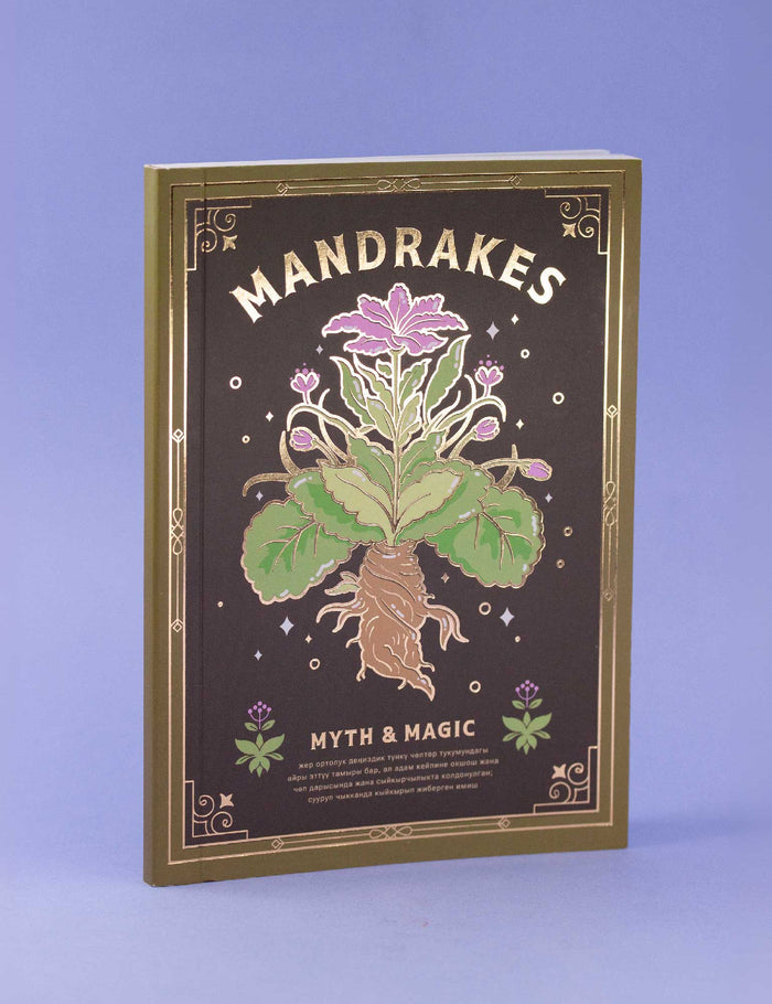 Mandrakes: Myth & Magic Blank A5 notebook