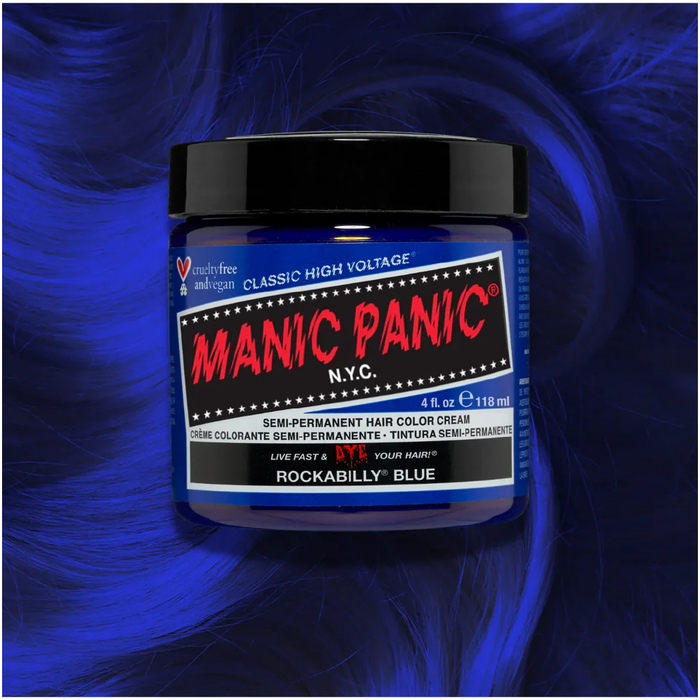 MANIC PANIC CLASSIC HIGH VOLTAGE ROCKABILLY BLUE 118ML