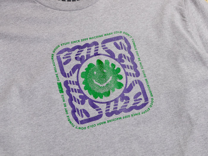 Mansfield Square Long Sleeve T-Shirt - Athletic Heather / Forest