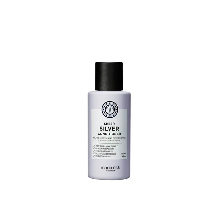 Maria Nila Sheer Silver Travel Size Conditioner 100ml - Beauty Tribe