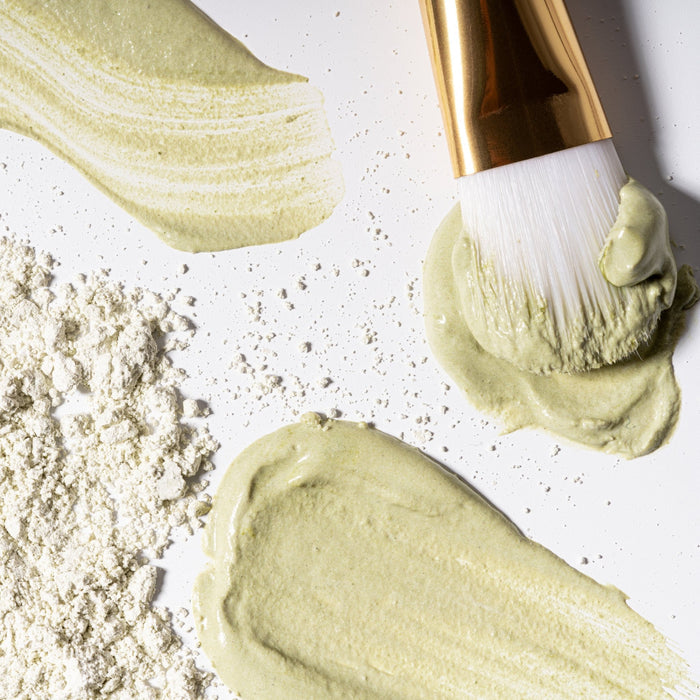 Matcha Clay Mask & Brush Duo - Nina Bailey