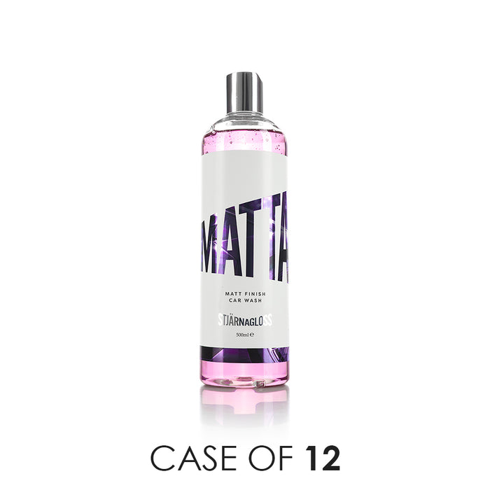 Stjarnagloss Matta Matte Finish Car Wash 500ml Case of 12