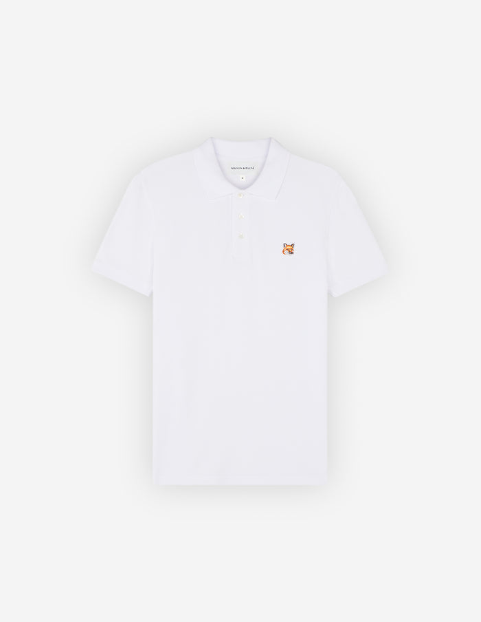 Men's Fox Head Patch Regular Polo White