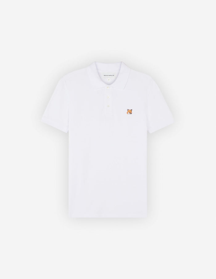 Men's Fox Head Patch Regular Polo White