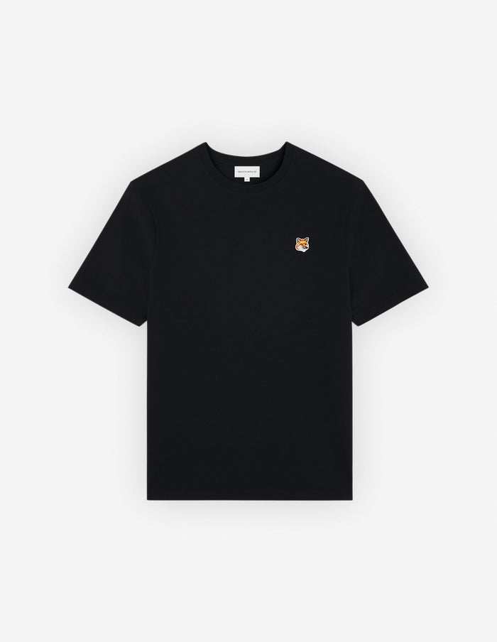 Men's Fox Head Patch Regular Tee Shirt Black
