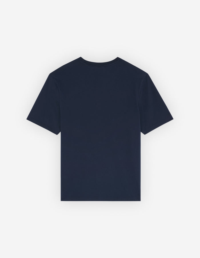 Men's Fox Head Patch Regular Tee Shirt Ink Blue